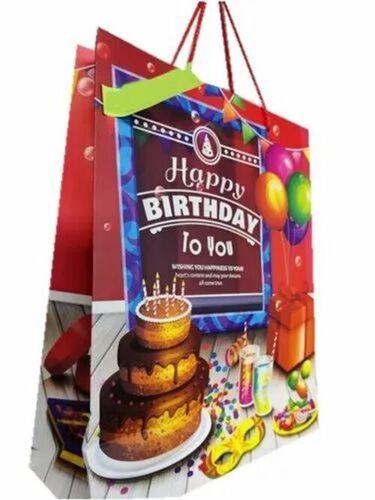 Printed Kraft Paper Shopping Bag