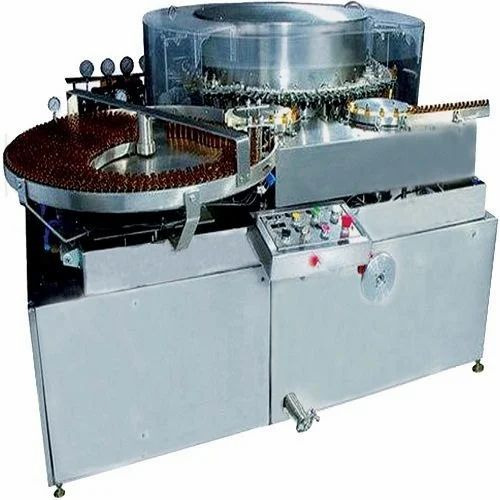 Ss Automatic Linear Vial Washing Machine