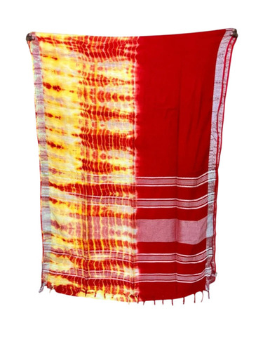 Summer Special Pure Lilen Cotton Batik Printed Saree