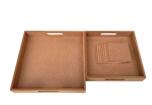 Elegant Finish Serving Tray - Color: .