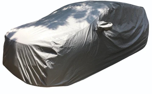 Grey Polyester Sun Proctected Waterproof Car Covers