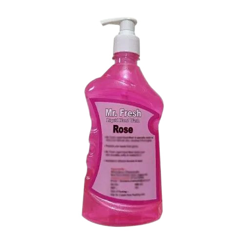 Liquid Hand Wash 500 Ml - Plastic Can, Red | Herbal, Floral Fragrance, Middle Foam, No Side Effects