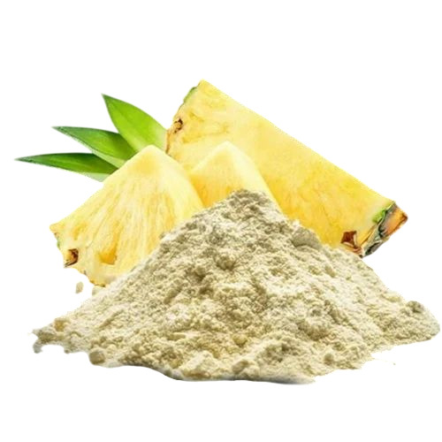 Pineapple Powder - Dehydrated Brown, 500g | Common Cultivation, Shelf Life 1 Year, Food Usage