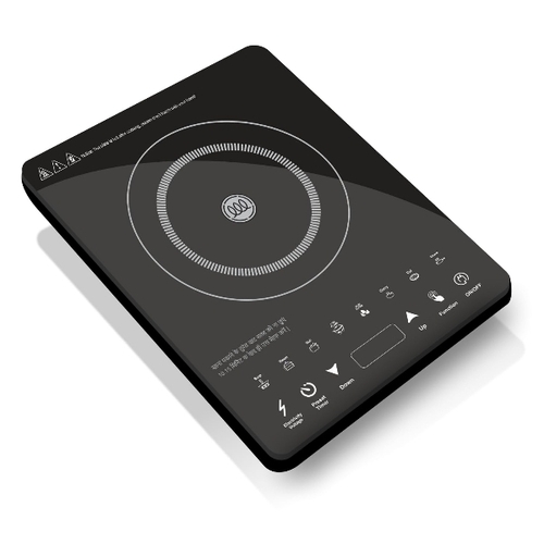 REZEK Electric Touch Control Heater Single Burner Cooktop Induction Stove Chulha For Home & Kitchen Powerful 2000 Watt Portable Energy Efficient BIS Certified Countertop -1 Year Warranty