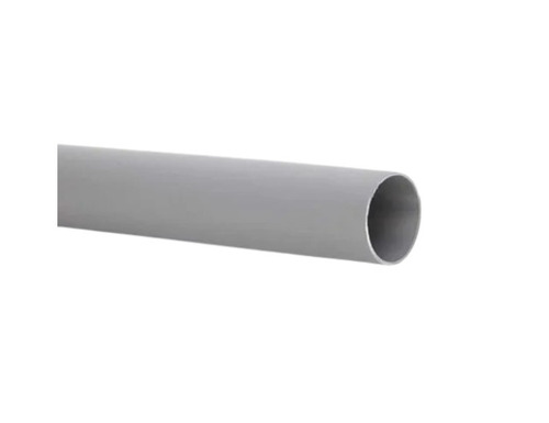 4 Inch PVC Plumbing Pipes - PVC, 6m Length, Grey, Round Pipe Fittings