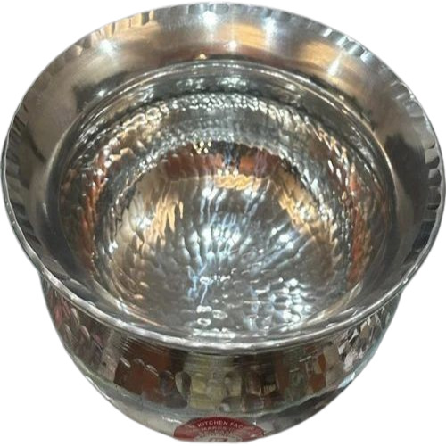 Aluminum Mathar Sipri - 15 L, 12 Gauge, Flat Top, Induction Base | Aluminum Alloy, Dishwasher Safe