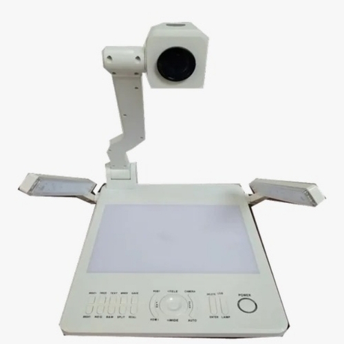 Desktop Visual Presenter - Plastic, Compact Size, Usb Connectivity | Adjustable Arm, Real-time High Resolution Display, Multi-platform