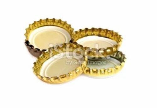 Golden Color Crown Cap