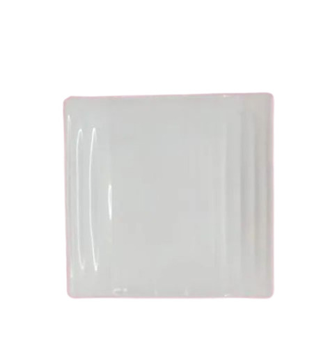 Plastic Square Shape Snacks Plate 