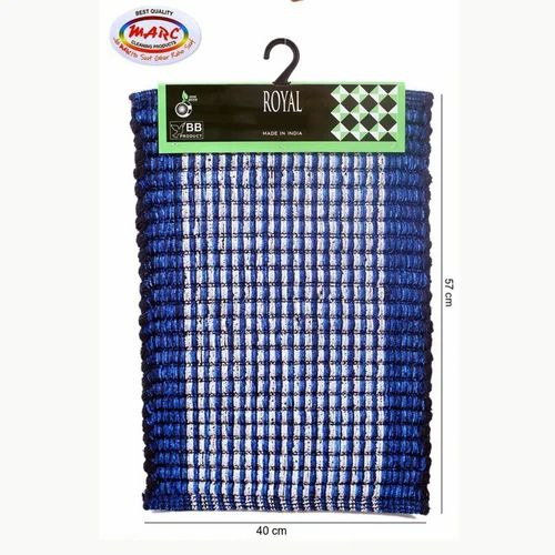 Royal Door Mat - Cotton 57x40 cm Multicolor | Quick Drying Customizable Color Logo Size