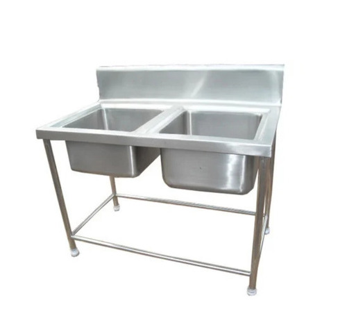 SS Two Sink Unit