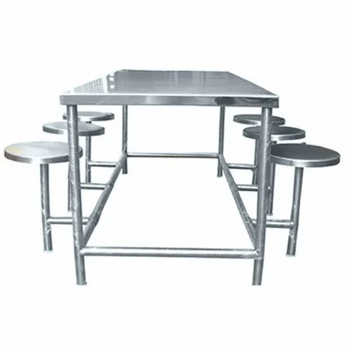Stainless Steel Canteen Dining Table