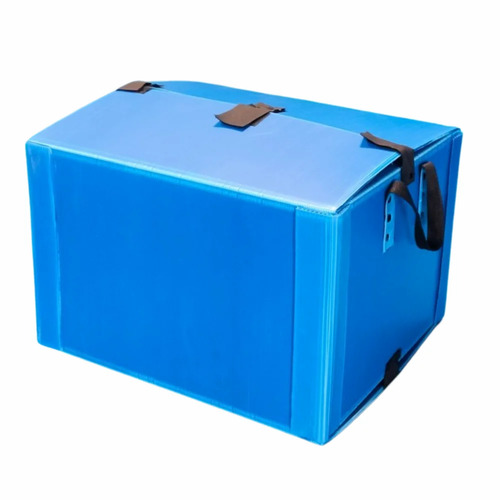 1500 Gsm Blue Pp Corrugated Box