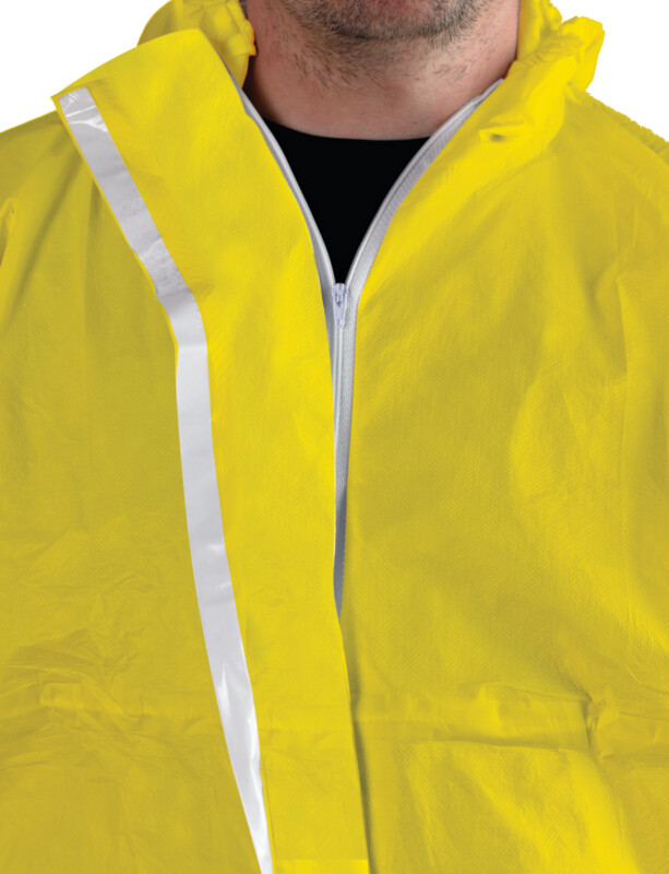 Alphatec 2300 Standard Bound Model 111 Protective Suit - Color: Yellow