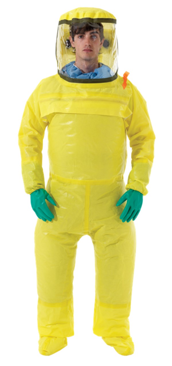 Alphatec 3000 Papr Model 705 Encapsulating Chemical Protective Coverall - Color: Yellow