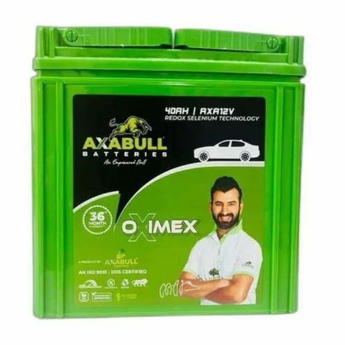 Axabull Battery - Lead Acid, Standard Size, Handles | High Capacity, Maintenance Free, Long Lifespan, Fast Charging, Deep Cycle, Durable, Leak Proof, Corrosion Resistant, Stable Output