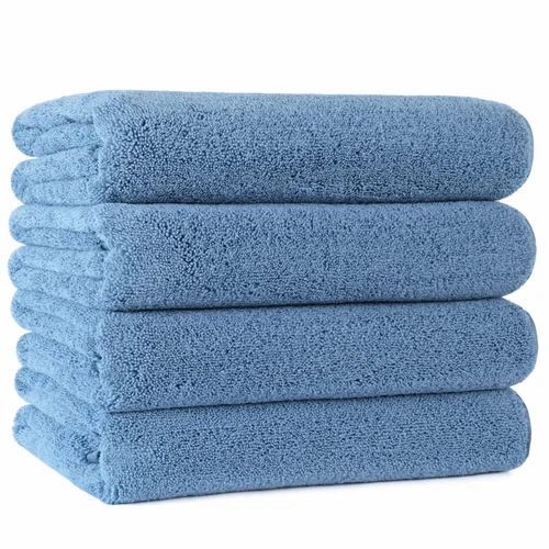Blue Color Bath Towel