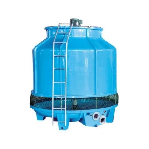 Bottle Shape Cooling Tower - Metal All Sizes Blue | Durable Corrosion Resistant Energy Efficient Smooth Airflow
