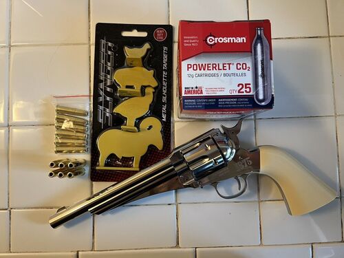Crosman Remington 1875 CO2 Dual Ammo Revolver
