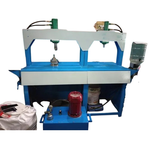 Full Automatic Paper Plate Making Machine - Paper 80-330GSm, 4-16 Inch, White Blue, Mild Steel | 230V, Single Die, 1 Year Warranty
