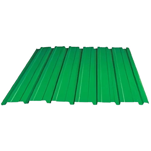 Green Color Coated Polycarbonate Roofing Sheets - 6 Feet x 4 Feet
