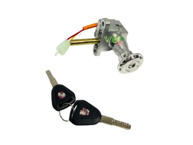 Hero Electric Scooter Lock - Metal, Standard Size | Smooth Key Operation, Anti-Theft Protection, Durable