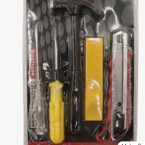Mini Hardware Tool Kit - Color: Multi Color
