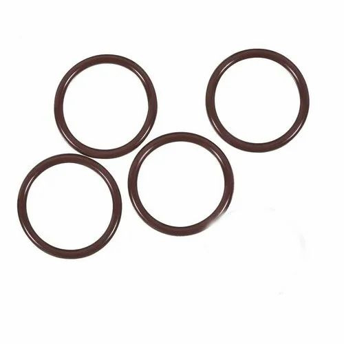 Rubber Viton O Rings - Metal, 1mm To 1000mm, Black | Round Ring Gasket, Industrial Use, Hardness 60-90 Shore A