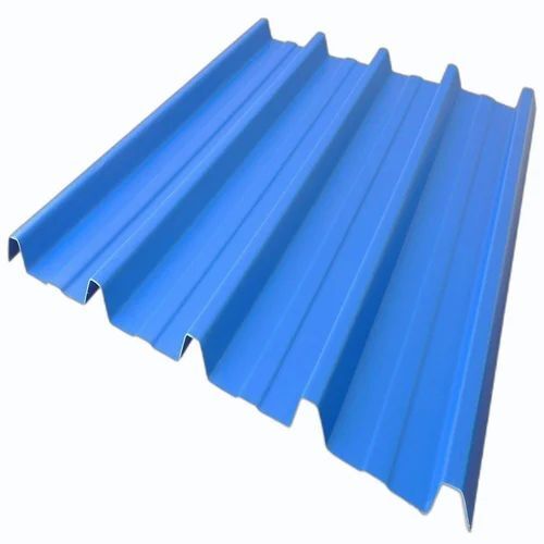 Sky Blue Color Coated Polycarbonate Roofing Sheet