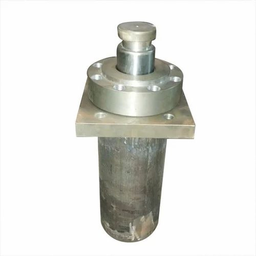 Trunnion Mounting Hydraulic Cylinder - Iron, Customized Size, Silver | Industrial Application, Stainless Steel