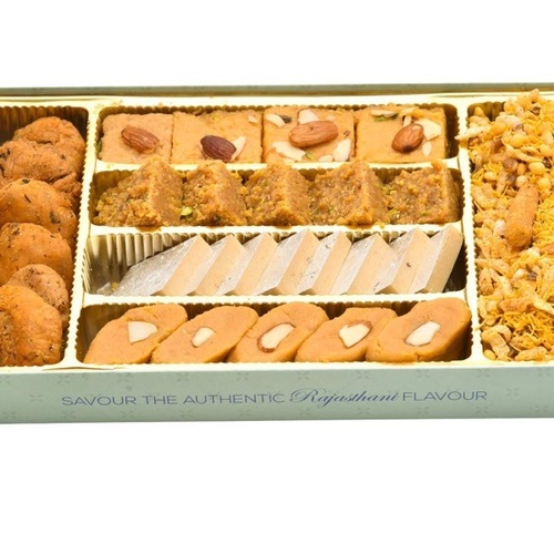Assorted Gift Box Of Sweet And Namkeen