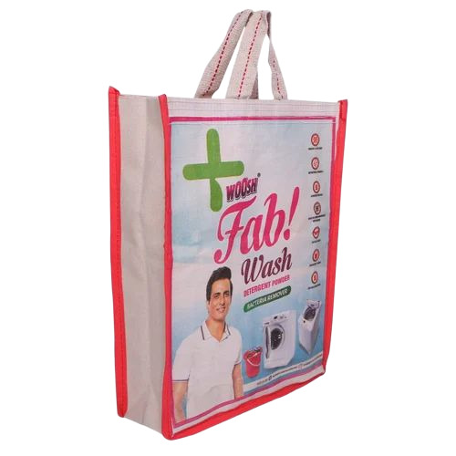 Cotton Canvas Bags - Canvas, Rectangular, Multicolor | Handmade, 10 Kg Capacity, Handles