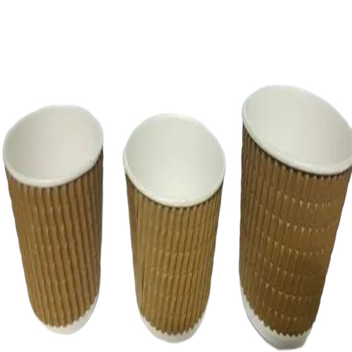 Disposable Paper Cup - Paper, 120/150/200 ml, Brown | Leak Proof, Eco-Friendly, Machine Made