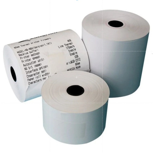 Dust Free Pos Paper Roll - Color: White