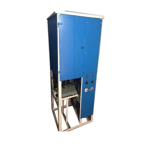 Eco Friendly Paper Thali Making Machine - Paper, Aluminium, Plastic 4-8 Inch, Blue, 1.5 HP, Semi-Automatic