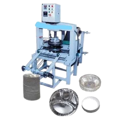 Semi Automatic Paper Thali Dona Making Machine