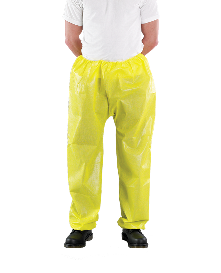 Ansell Alphatec 3000 Ultrasonically Welded & Taped Model 302 Trousers - Application: Chemical Mining Food Processing Energy Automotive Aftermarket Utilities Life Sciences