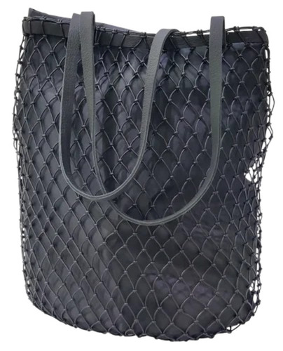 Black Color Leather Shoulder Bag