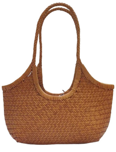 Brown Color Leather Shoulder Bag