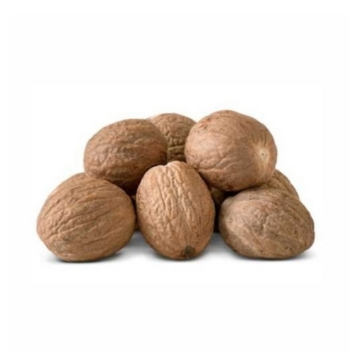 Dried Round Brown Nutmeg 