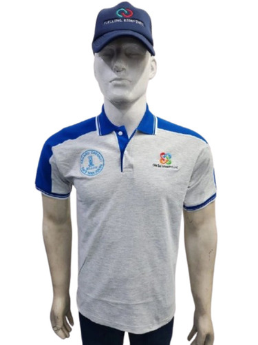 Fossil Grey Men Half Sleeve Promotional T Shirt