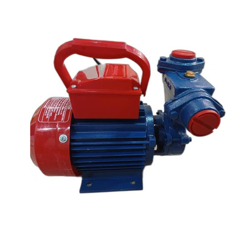 Mini Crest Self Priming Regenerative Pump - Cast Iron, Red Blue, 0.5 Hp, 220v Single Phase | Rust Free, Paint Coated