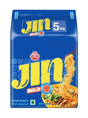Otoki Jin Ramen Mild 5 Pack - Shelf Life: 12 Months