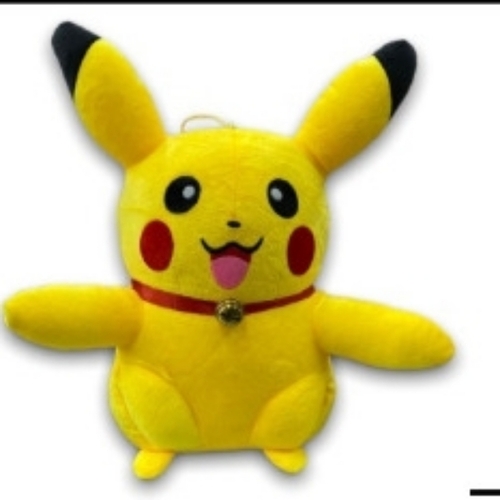 Picachoo Toy - Soft Plush Fabric, Yellow and Black, Lightweight, Colorful Design, Child Friendly Edges