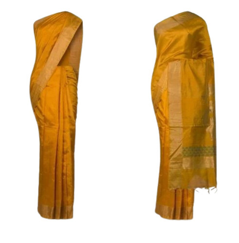Plain Silk Jacquard Sarees