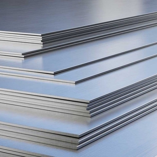 Silver Mild Steel Plate