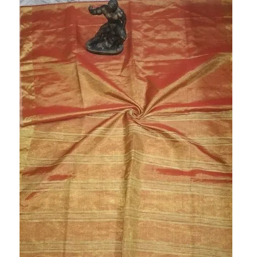 Tissue Linen Saree - 6 Meter