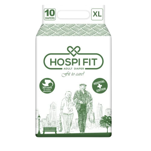 एकल-उपयोग वयस्क डायपर - XL आकार
