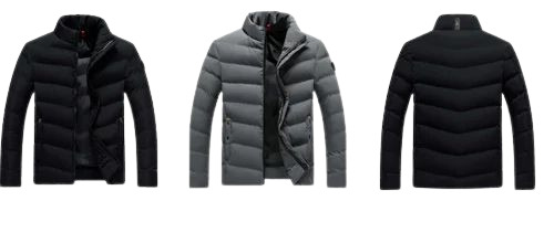 Plain Men Polyester Jacket