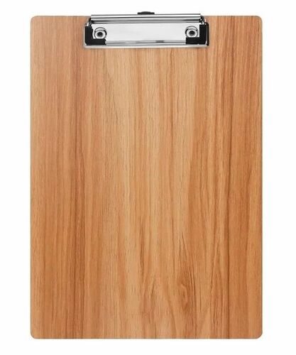 Plain Wooden Brown Exam Pad - Wood, Standard Size, Rectangular | Eco Friendly, Long Lasting, School Use